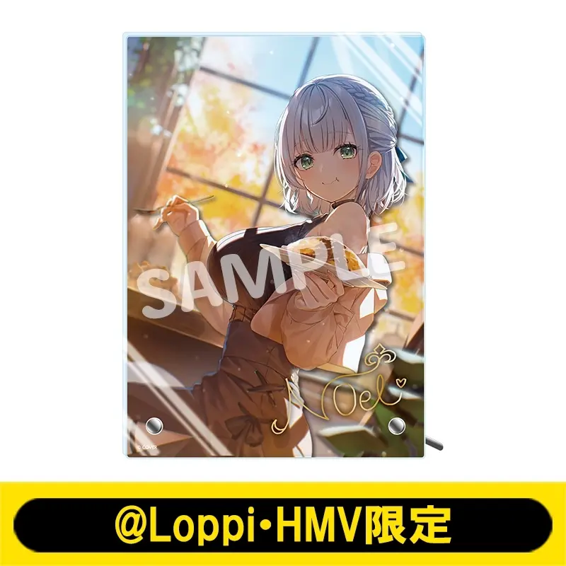 Shirogane Noel - Acrylic Art Plate - hololive x LAWSON 2026 - Gen 3