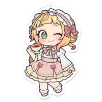 YUME - Acrylic Key Chain - Key Chain - VTuber Size-70mm 