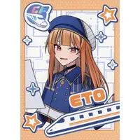 Eto - Character Card - Colorful Peach