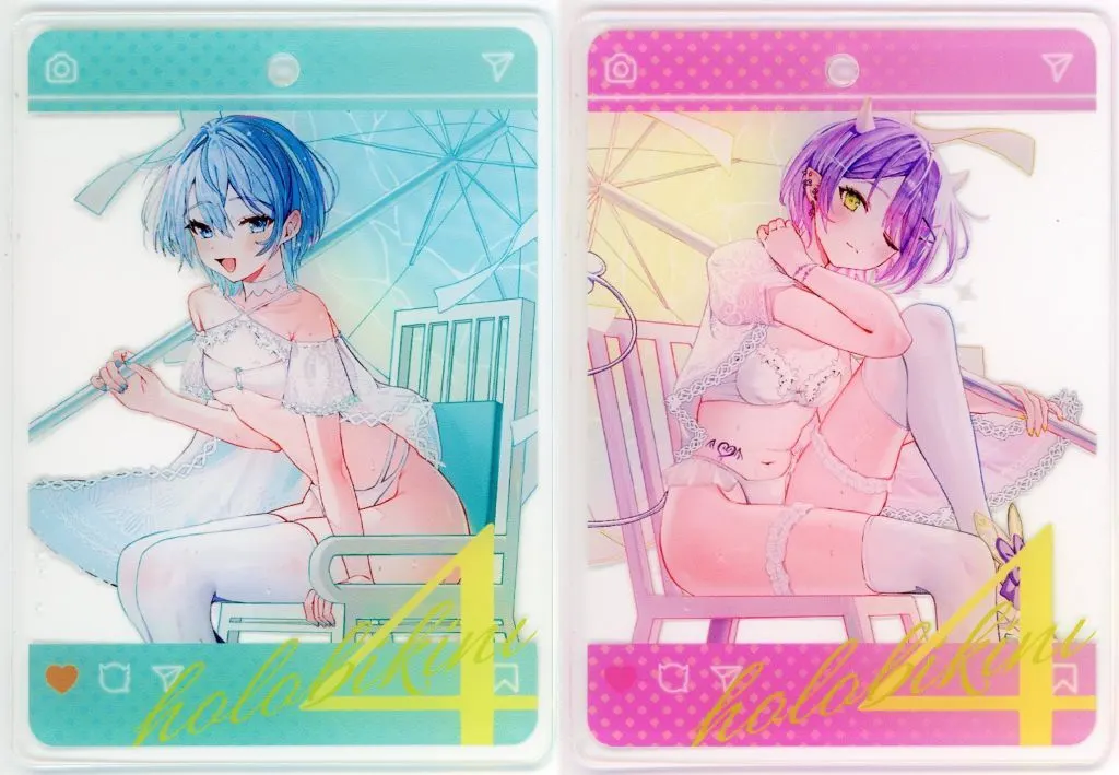 Hoshimachi Suisei & Tokoyami Towa - Acrylic stand - Gen 4