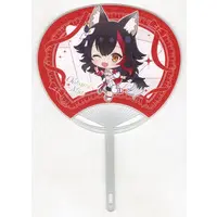 Ookami Mio - Uchiwa Fan - hololive GAMERS