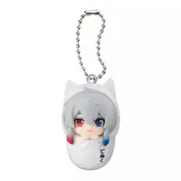 DNQ - Key Chain - Colorful Peach