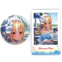 Shiranui Flare - holonatsu Paradise Merch vol.2 - Character Card - Badge - Gen 3
