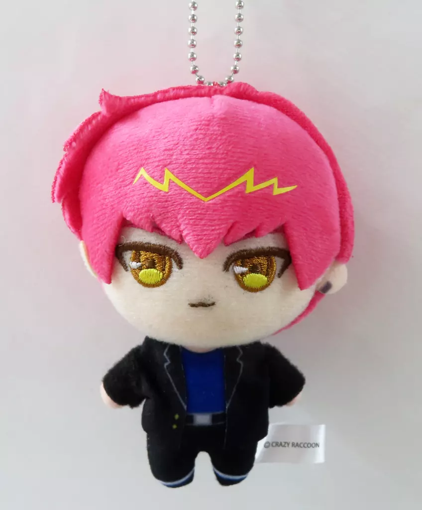 Cpt - Plush - Key Chain - Crazy Raccoon