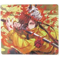 Arisakaaa - Mouse Pad - Crazy Raccoon