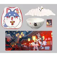 Ookami Mio - Trading Card Supplies - Cushion - Desk Mat - Character Card - hololive GAMERS